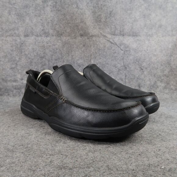 Skechers Shoes Mens 11 Loafer Slip On Casual Leather Comfort Relaxed Fit Harper - Picture 1 of 16